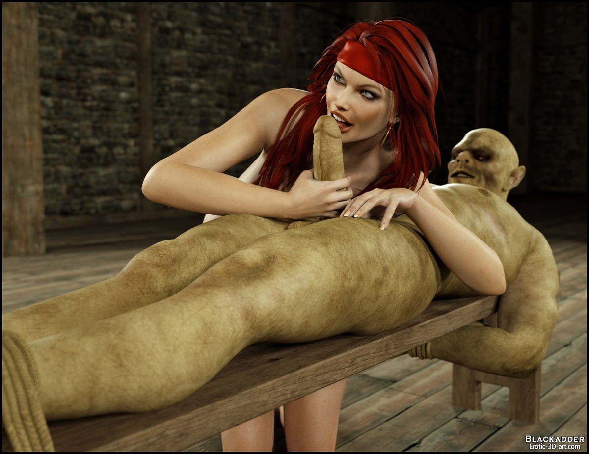 3d Monster Porn Redhead - Big Boobs 3D Redhead Fucks Monsters